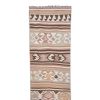 Vintage Colorful Turkish Kilim Runner Rug - Stair Runner | Rugs by Vintage Pillows Store. Item composed of fiber