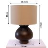 Globus Upward Table Lamp | Lamps by Home Blitz. Item made of ceramic works with contemporary style