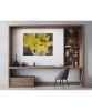 Fog and Fire Original Painting on Stretched Canvas | Oil And Acrylic Painting in Paintings by Jessalin Beutler. Item composed of canvas
