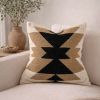 Montana Pillow Cover — Southwestern Cotton in Neutral Tones | Pillows by Busa Designs