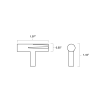Sunburst T-Knob | Hardware by Hapny Home