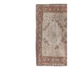 Early 20th Century Handmade Turkish Oushak Runner | Runner Rug in Rugs by Vintage Pillows Store. Item composed of cotton