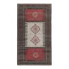 Vintage Animal Turkish Soumac Kilim Rug 3'6'' x 6'1'' | Area Rug in Rugs by Vintage Pillows Store. Item made of cotton & fiber