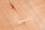 Round Pin Oak Dining Table | Tables by Urban Lumber Co.. Item composed of oak wood & steel