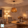 Petra Wooden Pendant Light | Pendants by Lit Lamps - Sustainable Mindful Lighting