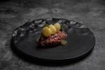 Valley Stoneware Plate | Dinnerware by Artilugis | Restaurant Prodigi in Barcelona. Item made of stoneware compatible with minimalism and contemporary style
