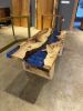 Blue Epoxy Coffee Table, Custom River Coffee Table | Tables by Tinella Collection. Item made of wood with synthetic works with boho & contemporary style