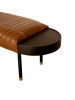 Zahara Leather Bench | Benches & Ottomans by Mango Furniture Co. Inc.