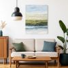 Quiet Headland Art Print - Abstract Coastal Landscape | Prints in Paintings by Lara Eckerman Art