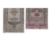 1970s Vintage Hand Knotted Small Rug - a Pair | Area Rug in Rugs by Vintage Pillows Store