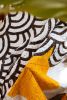 Making Waves Kantha Throw | Linens & Bedding by CQC LA. Item composed of cotton