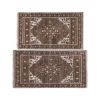 1970s Vintage Turkish Oushak Handmade Miniature Rugs - a Pai | Area Rug in Rugs by Vintage Pillows Store