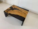 Waterfall Epoxy Table - Epoxy Coffee Table - Resin Table | Tables by Tinella Wood. Item made of wood & synthetic compatible with contemporary and country & farmhouse style
