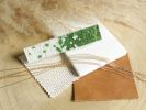 Pebble Gold Fleck Olive 3” CC Pull | Hardware by Windborne Studios. Item composed of stone and glass