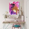 Spring Splash | Oil And Acrylic Painting in Paintings by Carolyn McGlennon. Item made of canvas compatible with contemporary and eclectic & maximalism style