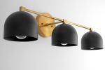 3 Bulb Vanity Light - Model No. 7565 | Sconces by Peared Creation. Item composed of brass