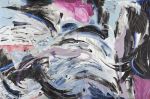 Raven | Oil And Acrylic Painting in Paintings by Eugenie Diserio. Item composed of canvas and synthetic in mid century modern or contemporary style