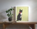 Rufio Sitting | Prints by The Ugly Cat Studio