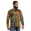 Unisex Sweatshirt - Organic Life - Colorful Geometric Art | Work by Eman's Gallery