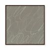 Gestural Marks in Fog by DSCVR Art Framed Square Canvas | Prints in Paintings by ArtCollectiv