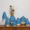 Oblique Slender in Mediterranean Sea | Vase in Vases & Vessels by by Alejandra Design. Item made of ceramic