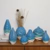 Square in Mediterranean Sea | Vase in Vases & Vessels by by Alejandra Design. Item made of ceramic