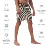 Men's Trunks - Optical Web - Op Art Black & White Illusion | Work by Eman's Gallery