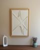 No. 11 Japandi Plaster Wall Relief - Scandinavian Neutral Decor | Wall Sculpture in Wall Hangings by Joseph Aurelius