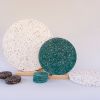 Round Terrazzo 16" - Neutral | Serving Tray in Serveware by Tropico Studio. Item composed of synthetic