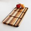 Tray – mixed reclaimed wood – 20 x 8 in (Price taxes include | Serving Tray in Serveware by Slice of wood / Tranche de bois