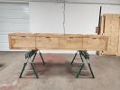 Model #1097 - Custom Floating Double Sink Vanity | Countertop in Furniture by Limitless Woodworking. Item composed of maple wood in mid century modern or contemporary style
