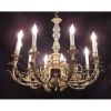 Alan Mizrahi QZ5050 Louis XVI Bronze | Chandeliers by Alan Mizrahi Lighting Design