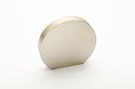 Globe 35 Brushed Stainless Steel | Knob in Hardware by Windborne Studios. Item composed of steel