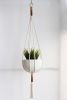 Minimalist Macrame Plant Hanger – 32” Handmade Indoor Planter | Plants & Landscape by Freefille
