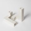 Candlestick Holder Set | Candle Holder in Decorative Objects by Pretti.Cool. Item composed of concrete and glass