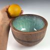 CRUCIBLE BREAD BOWL glazed in Serena Blue | Dinnerware by BlackTree Studio Pottery & The Potter's Wife