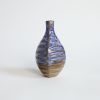 Square in Coral Blue | Vase in Vases & Vessels by by Alejandra Design. Item composed of ceramic