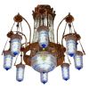 Alan Mizrahi QZ9111 Medina Blue | Chandeliers by Alan Mizrahi Lighting Design
