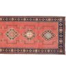 Rustic Style Vintage Turkish Oushak Wide Runner | Runner Rug in Rugs by Vintage Pillows Store. Item composed of cotton & fiber