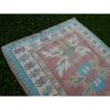 Vintage Turkish Oushak Rug With Soft Color Hand Knotted Rug | Area Rug in Rugs by Vintage Pillows Store. Item composed of cotton & fiber