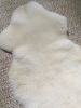 Short Fur Ivory Sheepskin | Small Rug in Rugs by East Perry. Item composed of fabric
