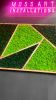 Walnut Mid-Century Modern Art | Decorative Frame in Decorative Objects by Moss Art Installations