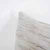Cream & Brown Striated Wool & Cotton Woven Blend Pillow Set of 2 - 20x36 | Pillows by Vantage Design