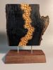 Burn and Carve Sculpture | Sculptures by Wood Alchemist Studio. Item made of wood