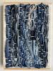 Woven Tile- Recycled Denim Jeans | Wall Sculpture in Wall Hangings by Mpwovenn Fiber Art by Mindy Pantuso