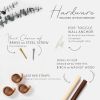 Kraft Paper Holder [Round End] | Holder Hardware in Hardware by Keyaiira | leather + fiber. Item composed of wood and leather