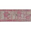 1960s Distressed Human Pictorial Kurdish Runner Rug | Area Rug in Rugs by Vintage Pillows Store