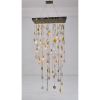 Alan Mizrahi PS1425 Golden Agate Cascade | Chandeliers by Alan Mizrahi Lighting Design