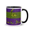 Purple Tribal Pattern Coffee Mug | Drinkware by Reflektion Design