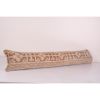 Muted Brown Extra Long Turkish Oushak Rug Pillow, Faded Brow | Cushion in Pillows by Vintage Pillows Store